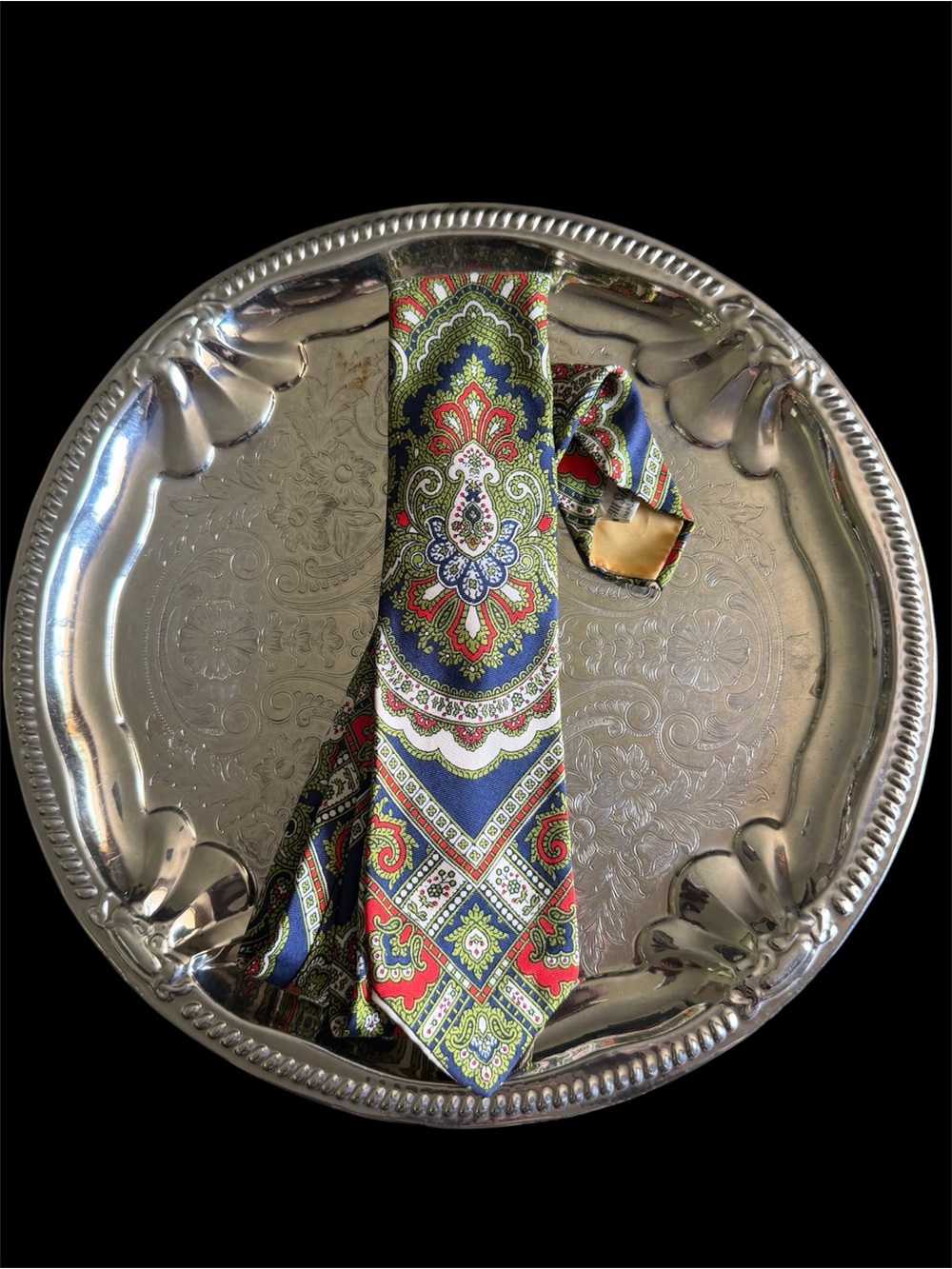 Mr. John Silk Tie Ornamental/Paisley Style